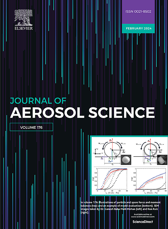 Go to journal home page - Journal of Aerosol Science